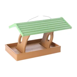 Flamingo Tuinvogels<Voederhuis Grieny bruin/groen 32x20,5x19,5cm
