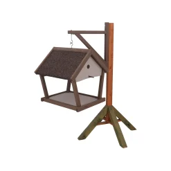 Van Cranenbroek Vogelhuisjes<Voederhuis hang 42cm BF03 taupe