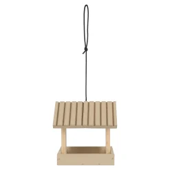 Vogelhuisjes<Voederhuis hang 23x19cm naturel/beige