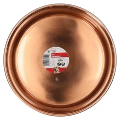 Friendly Pet Drink- En Voerbak Hond<Voerbak Ezra rvs zwart/koper D21cm 1800ml FP