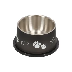 Friendly Pet Drink- En Voerbak Hond<Voerbak langorigen Kena zwart 900ml