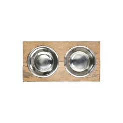 Friendly Pet Drink- En Voerbak Hond<Voerbak mango dubbel 2l