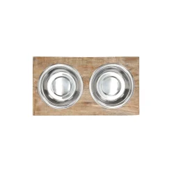 Friendly Pet Drink- En Voerbak Hond<Voerbak mango dubbel 1l