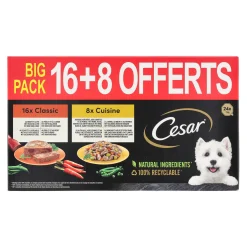 Cesar Hondenvoer<Voer hond 16+8