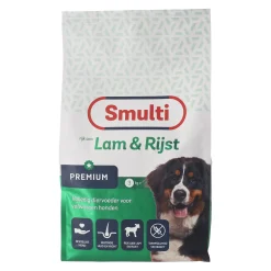 Smulti Hondenvoer<Voer hond Premium lam+rijst 3 kg