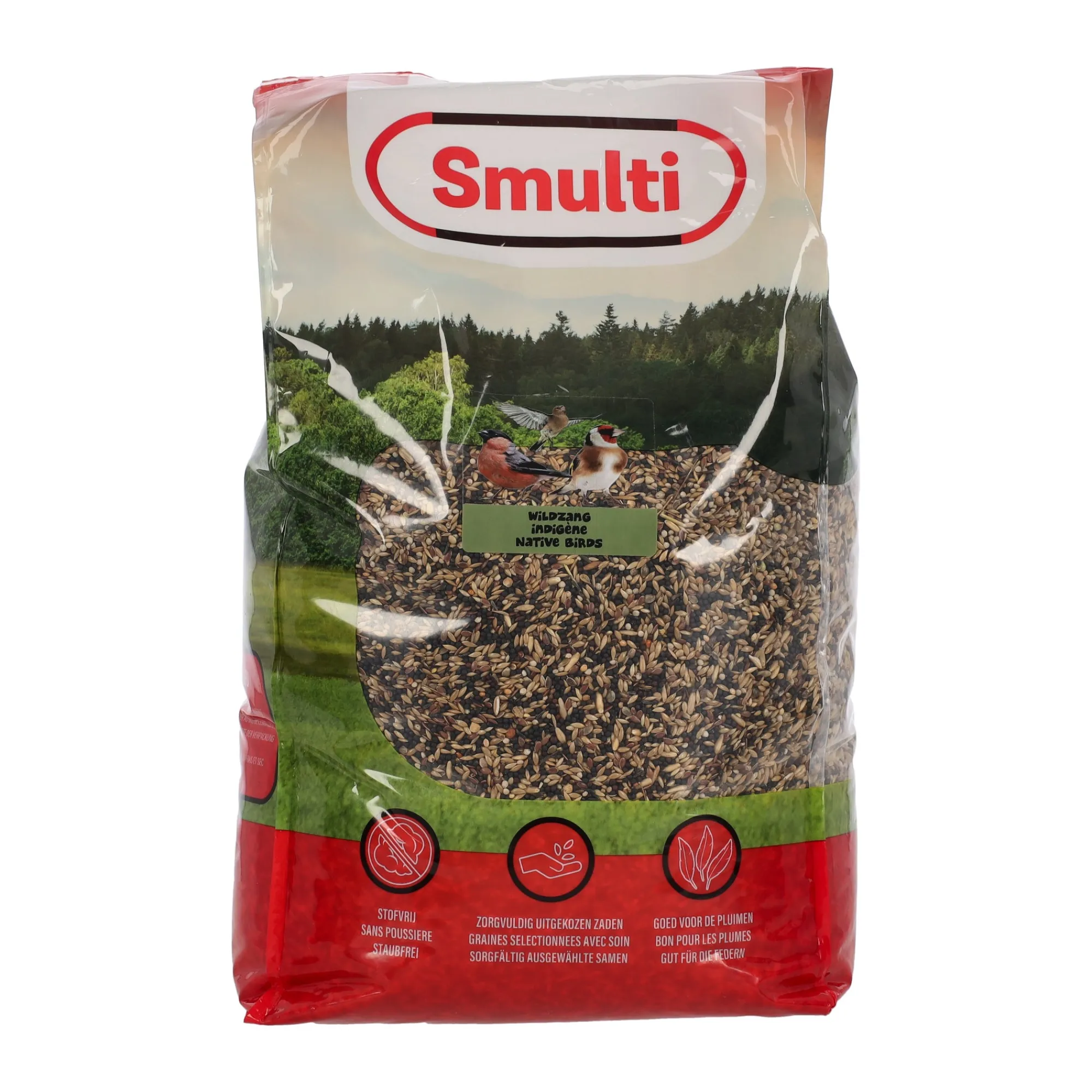 Smulti Vogelvoer<Voer vogel wildzang 5kg