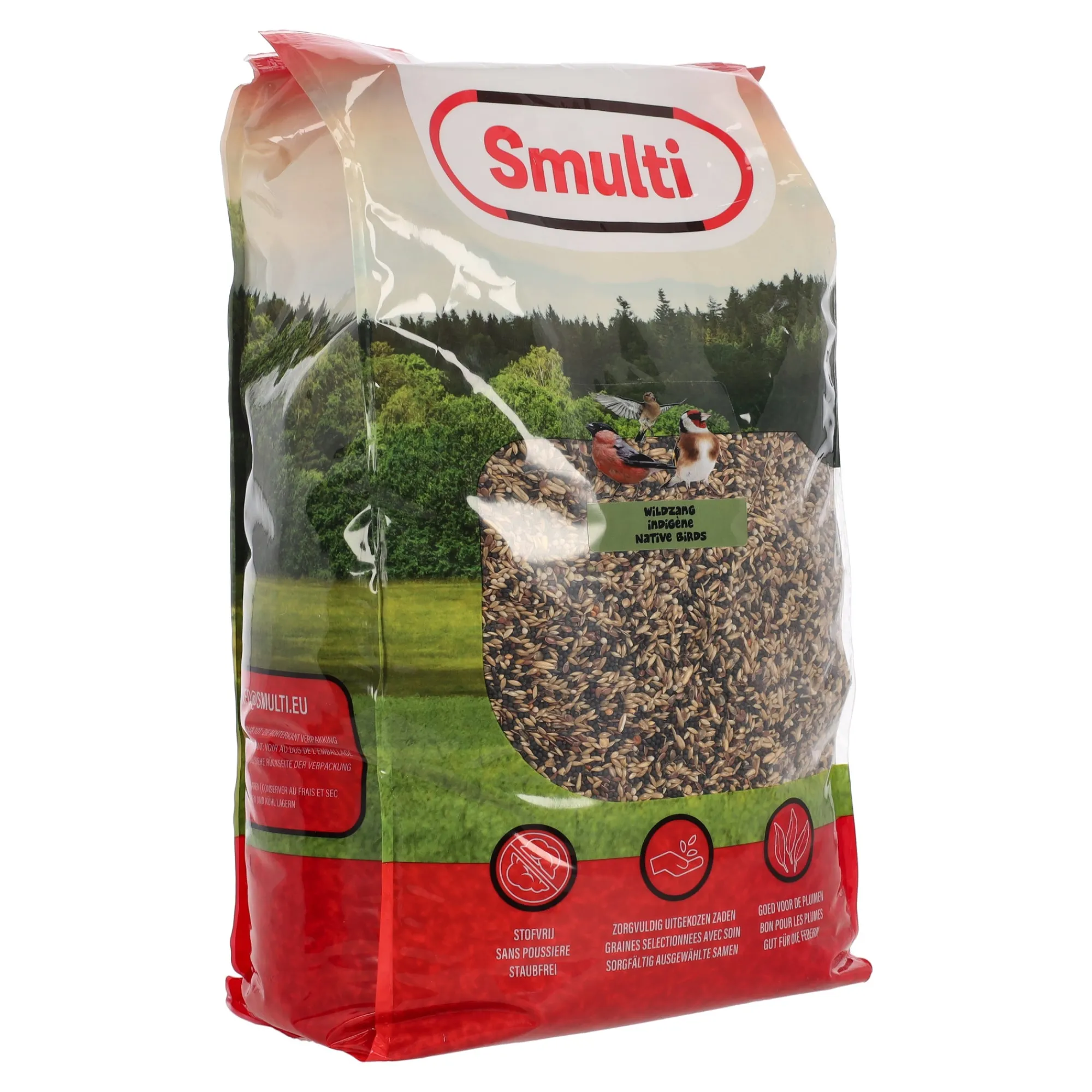 Smulti Vogelvoer<Voer vogel wildzang 5kg