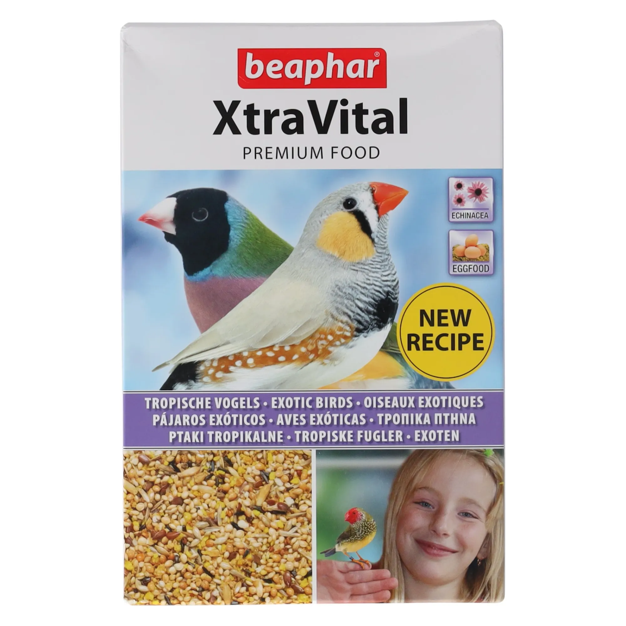 Beaphar Vogelvoer<Voer vogel XtraVital tropisch 500g