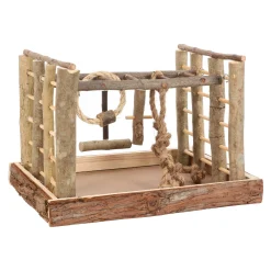 Friendly Pet Vogelspeelgoed<Vogel speeltuig 35x29x25cm