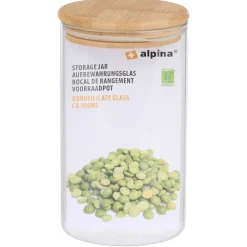 Alpina Koken & Tafelen<Voorraadpot glas 0,9L