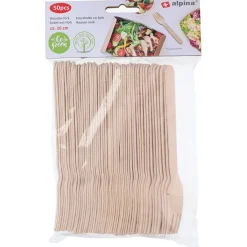 Alpina Koken & Tafelen<Vork hout 16cm 50st