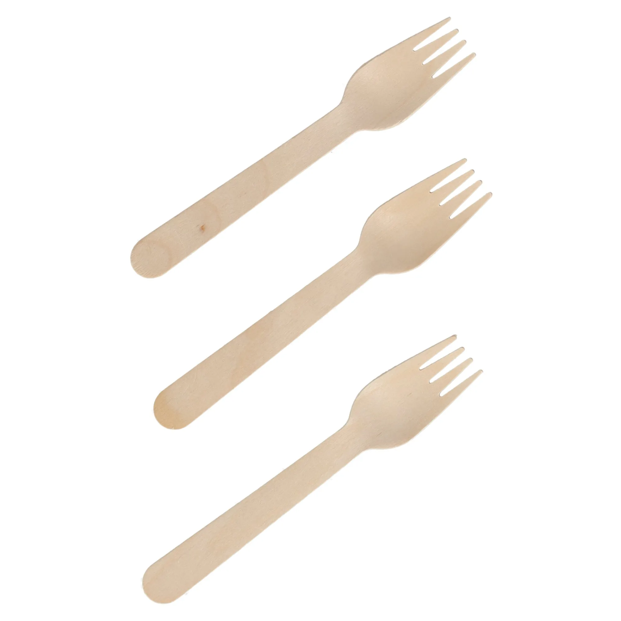 Alpina Koken & Tafelen<Vork hout 16cm 50st