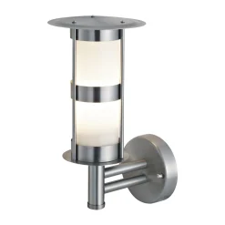 Diamant Buitenverlichting|Buitenverlichting<Wandlamp Piacenza RVS staand