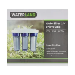 Waterland Vijver<Waterfilter 3/4" drievoudig
