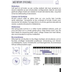 Horti Tops Moestuin<Waterkers zaad