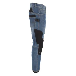 Cratex Pro Line Werkbroeken<Werkjeans Saxon blauw W30 L30