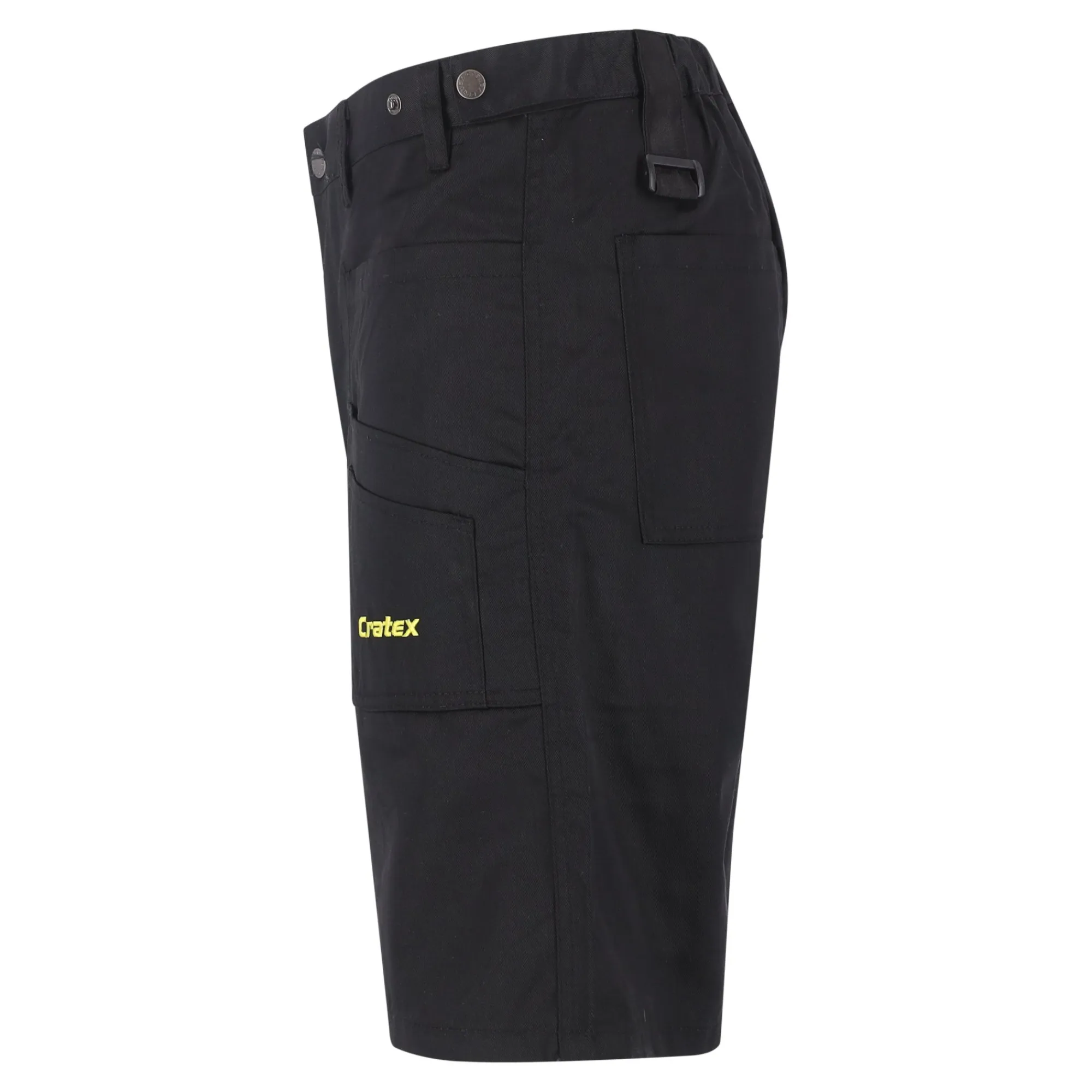 Cratex Werkbroeken<Werkshort Potsdam zwart 42