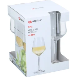 Alpina Koken & Tafelen<Wijnglas witte wijn 4st