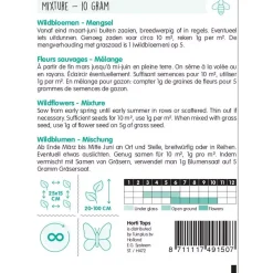 Horti Tops Moestuin<Wildbloemen mix 10g