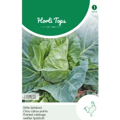 Horti Tops Moestuin<Witte spitskool express zaad