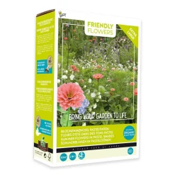 Buzzy Moestuin<XL Pasteltinten bloemenzaad 50m2