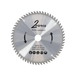 2-Force Toebehoren Elektrisch Gereedschap<Zaagblad Ø250 mm 30as 60T