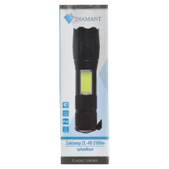 Diamant Bouwlampen<Zaklamp ZL-40 250lm oplaadbaar
