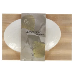 Azoza Badkameraccessoires<Zeep met bamboe houder 100 gram Eco Habit