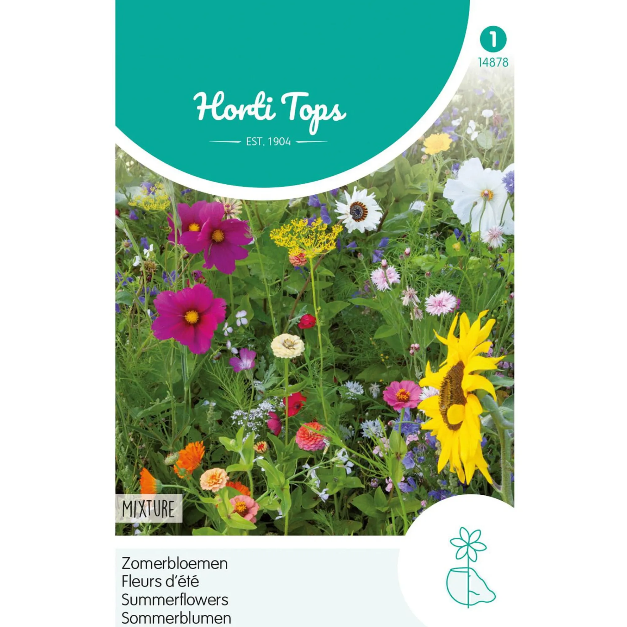 Horti Tops Moestuin<Zomerbloemen mix