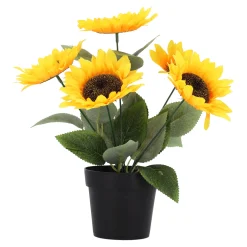Everlands Kunstplanten En Kunstbloemen<Zonnebloem in pot