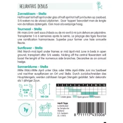Horti Tops Moestuin<Zonnebloem Stella