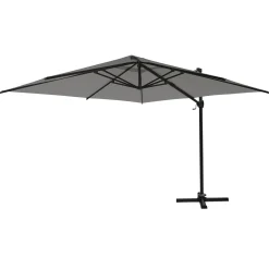Sorara Parasol<Zweefparasol roma 3x3m grijs