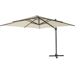 Sorara Parasol<Zweefparasol roma 3x3m zand